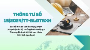 Bai bo mot so van ban quy pham phap luat do Bo truong Bo Lao dong %E2%80%93 Thuong Binh va Xa hoi ban hanh lien tich ban hanh
